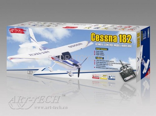 Радиоуправляемый самолет Art-tech Brushless Cessna 182 (400 class EPO) - 2.4G - 21018 Радиоуправляемый самолет Art-tech Brushless Cessna 182 (400 class EPO) - 2.4G - 21018