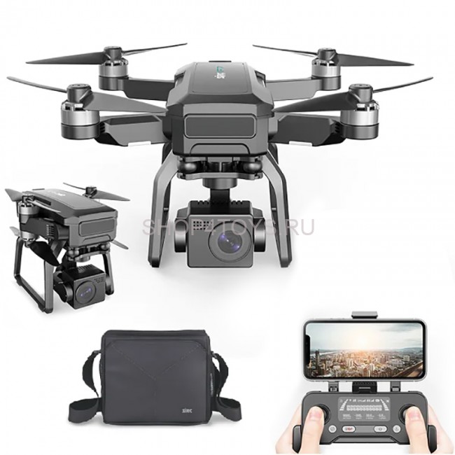 Квадрокоптер SJRC F7 3-AXIS 4K EIS 5G GPS RTFl - SJRC-F7-4K Квадрокоптер SJRC F7 3-AXIS 4K EIS 5G GPS RTFl - SJRC-F7-4K