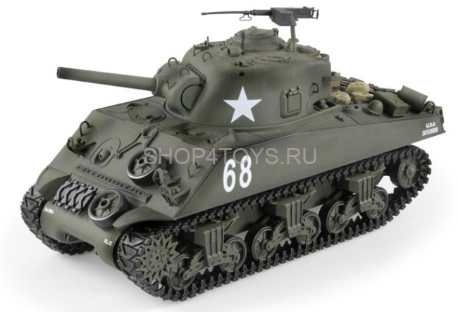 Радиоуправляемый танк Heng Long M4A3 Sherman V7.0 масштаб 1:16 RTR 2.4GHz - 3898-1 V7.0 Радиоуправляемый танк Heng Long M4A3 Sherman V7.0 масштаб 1:16 RTR 2.4GHz - 3898-1 V7.0