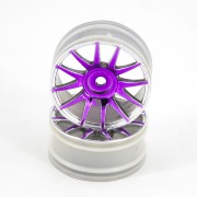 Колесные диски HSP (хром с фиолетовом)  2 шт - 82827PP