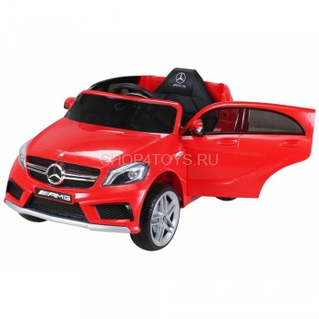 Радиоуправляемый электромобиль Мерседес Mercedes-Benz A45 AMG Red 12V 2.4G - CH9988 Радиоуправляемый электромобиль Mercedes-Benz A45 AMG Red 12V 2.4G - CH9988.  Модель имеет яркий красный цвет, светодиодную подсветку передних и задних фар, звук двигателя и музыку от встроенной магнитолы.