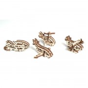 Деревянный 3D пазл Фиджет Ugears "Самолеты" - 70034