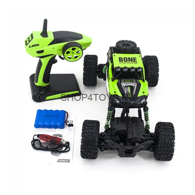 Радиоуправляемый краулер-амфибия Crazon Green Crawler 4WD 2.4G - 171602B-G Радиоуправляемый краулер-амфибия Crazon Green Crawler 4WD 2.4G - 171602B-G