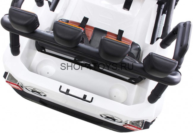 Радиоуправляемый белый джип Wrangler 4WD 2.4G - WXE1688-4-W