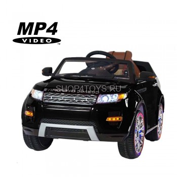 Детский электромобиль Range Rover Luxury Black MP4 12V - SX118-S Детский электромобиль Range Rover Luxury Black 12V 2.4G - SX118-S - это красивый детский джип для современных детей с сенсорным дисплеем