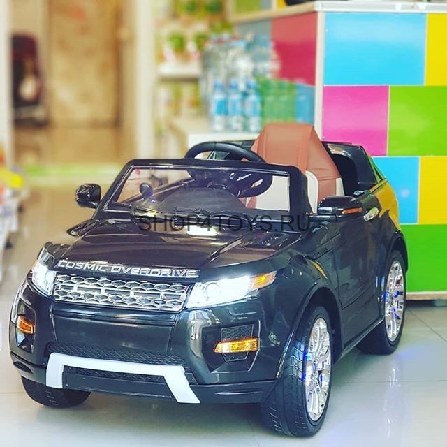 Детский электромобиль Range Rover Luxury Black MP4 12V - SX118-S Детский электромобиль Range Rover Luxury Black MP4 12V - SX118-S