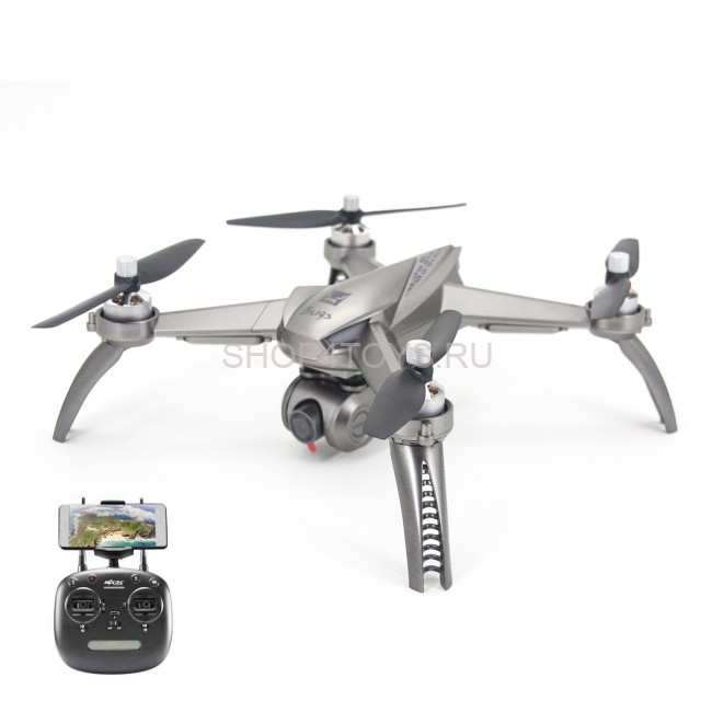 Радиоуправляемый квадрокоптер MJX Bugs 5W Silver RTF 2.4G - B5W Радиоуправляемый квадрокоптер MJX Bugs 5W Silver RTF 2.4G - B5W