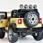 Радиоуправляемый детский электромобиль JJ235A Beach Jeep Khaki 12V - JJ235A-K