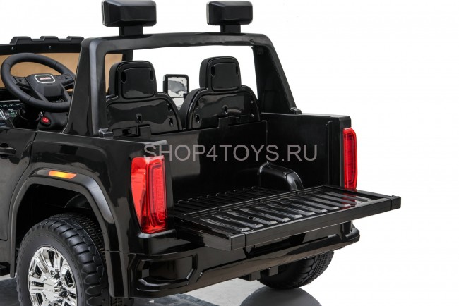 Детский электромобиль GMC Sierra Denali 4WD 12V - BLACK - HL368 Детский электромобиль GMC Sierra Denali 4WD 12V - BLACK - HL368