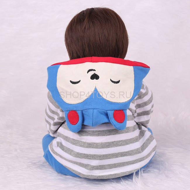 Реборн силиконовый мальчик Даня