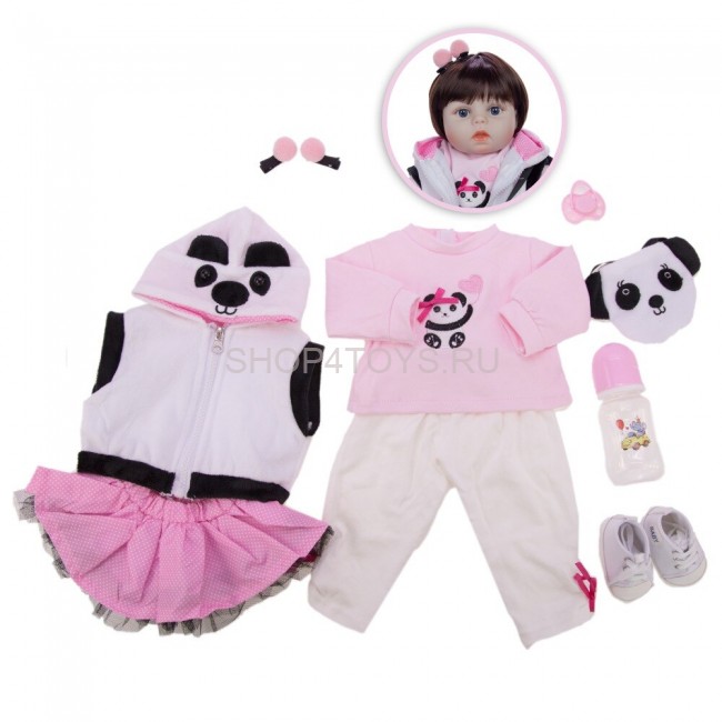 Реборн силиконовая взрослая Оленька