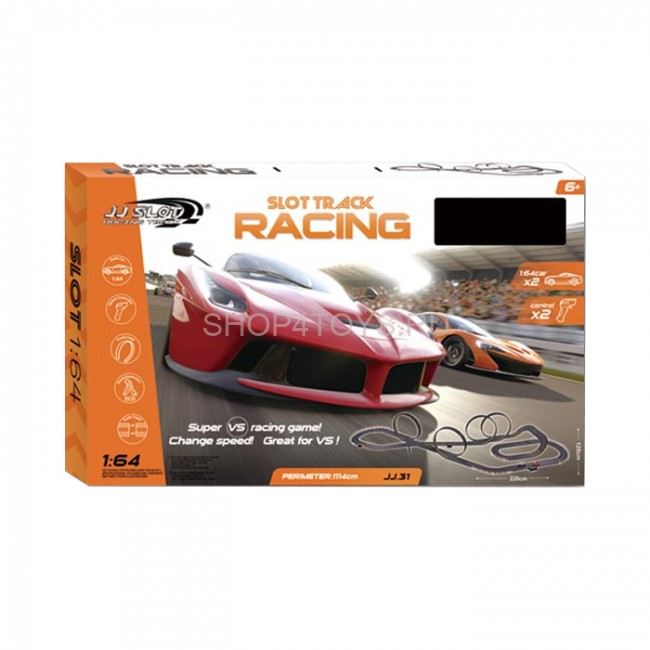 Гоночный автотрек JJ Slot Ралли (длина трека 1114 см, от сети, 1:64) - JJ31-2 Гоночный автотрек JJ Slot Ралли (длина трека 1114 см, от сети, 1:64) - JJ31-2
