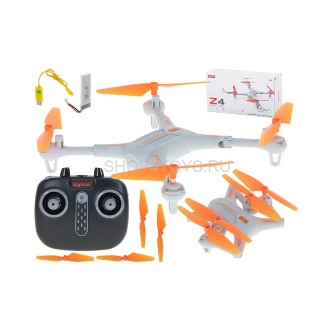 Радиоуправляемый складной квадрокоптер Syma Z4 - SYMA-Z4 Радиоуправляемый складной квадрокоптер Syma Z4 - SYMA-Z4
