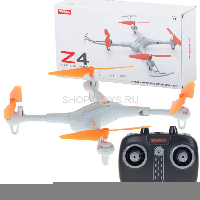 Радиоуправляемый складной квадрокоптер Syma Z4 - SYMA-Z4 Радиоуправляемый складной квадрокоптер Syma Z4 - SYMA-Z4