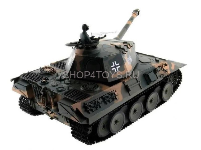 Радиоуправляемый танк Heng Long Panther V7.0 масштаб 1:16 RTR 2.4G - 3819-1 V7.0 Радиоуправляемый танк Heng Long Panther V7.0 масштаб 1:16 RTR 2.4G - 3819-1 V7.0