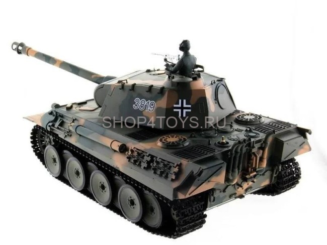 Радиоуправляемый танк Heng Long Panther V7.0 масштаб 1:16 RTR 2.4G - 3819-1 V7.0 Радиоуправляемый танк Heng Long Panther V7.0 масштаб 1:16 RTR 2.4G - 3819-1 V7.0