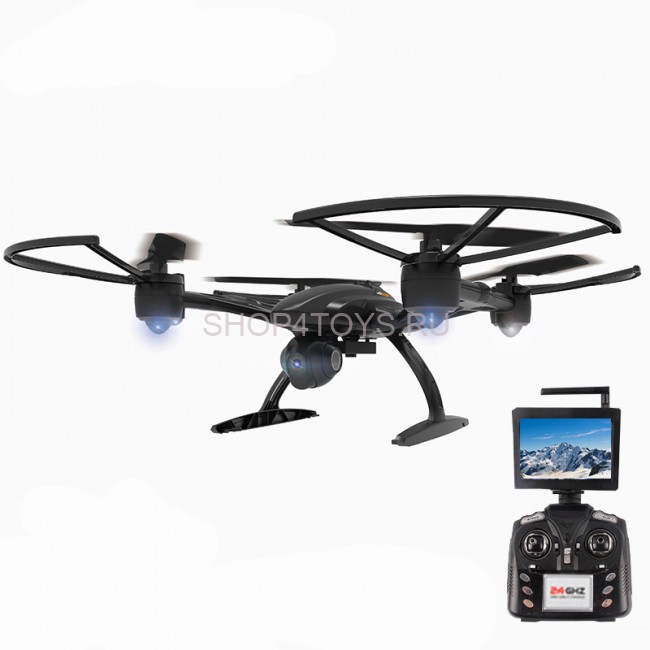 Радиоуправляемый квадрокоптер JXD с поворотной HD камерой 2MP FPV 5.8G и барометром - 506G Радиоуправляемый квадрокоптер JXD с поворотной HD камерой 2MP FPV 5.8G и барометром - 506G