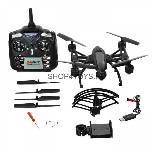 Радиоуправляемый квадрокоптер JXD с поворотной HD камерой 2MP FPV 5.8G и барометром - 506G Радиоуправляемый квадрокоптер JXD с поворотной HD камерой 2MP FPV 5.8G и барометром - 506G