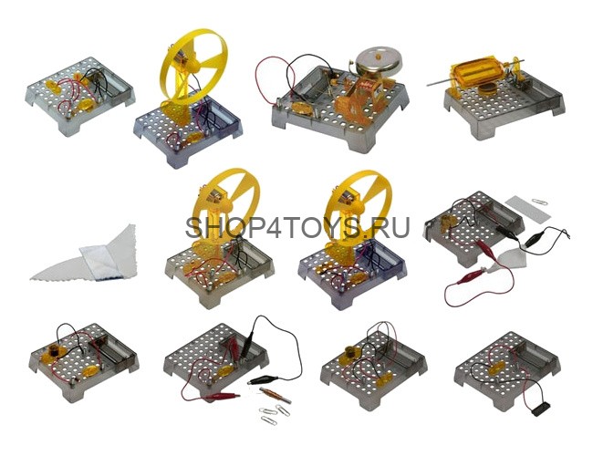 Эксперементальный набор Eastcolight Электричество 12 в 1 - 28804