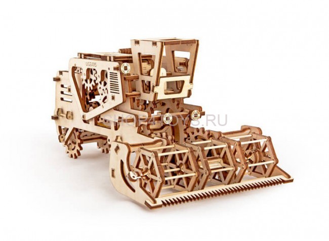 Деревянный 3D конструктор Ugears "Комбайн" - 70010 Деревянный 3D конструктор Ugears "Комбайн" - 70010