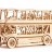 Деревянный механический 3D-пазл Wooden City Лондонский автобус - WR303