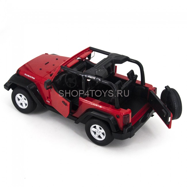 Радиоуправляемый джип MZ JEEP Rubicon Red (электропривод дверей) - 2292J-R
