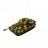 Радиоуправляемый танк Heng Long German King Tiger 1 Henschel 1:16 2.4G - 3888A-1