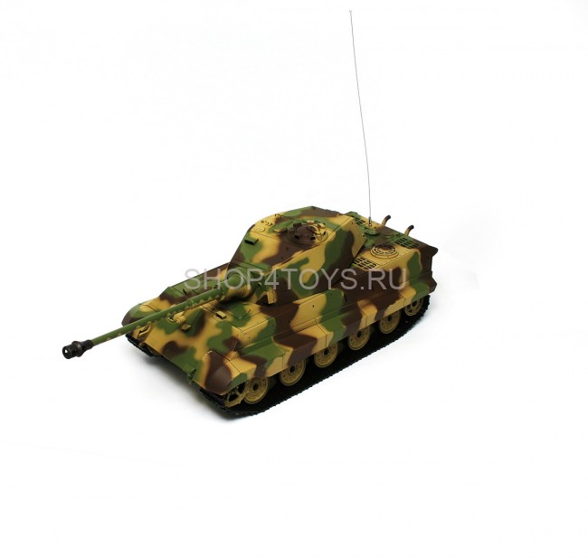 Радиоуправляемый танк Heng Long German King Tiger 1 Henschel 1:16 2.4G - 3888A-1