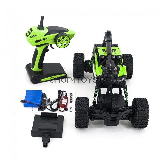 Радиоуправляемый краулер-амфибия Crazon Green Crawler 4WD c WiFi FPV камерой - 171603B-G Радиоуправляемый краулер-амфибия Crazon Green Crawler 4WD c WiFi FPV камерой - 171603B-G