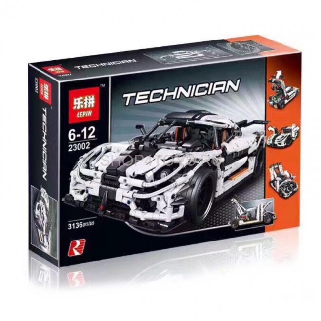 Конструктор King Technics 23002 Супер-кар Кенигсегг - Technic 4789 Конструктор King Technics 23002 Супер-кар Кенигсегг - Technic 4789