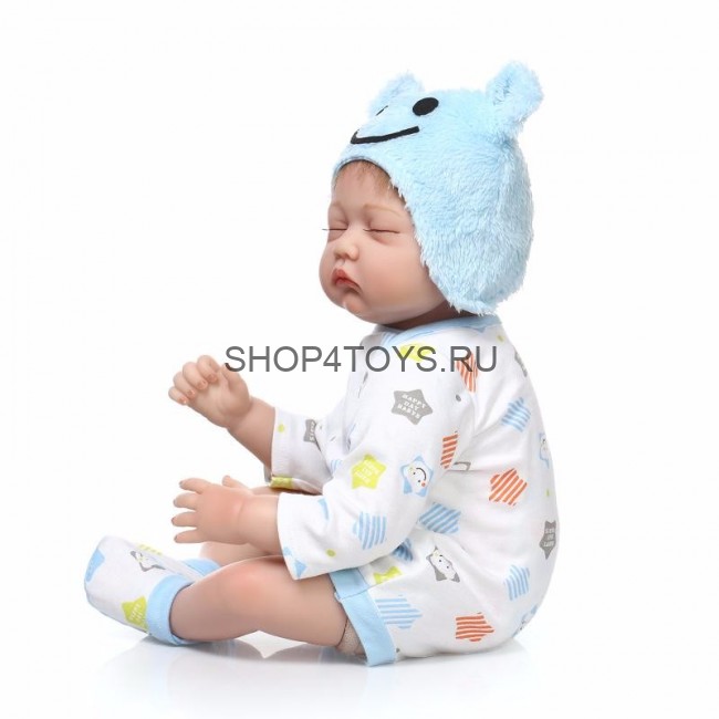 Реборн мальчик спящий