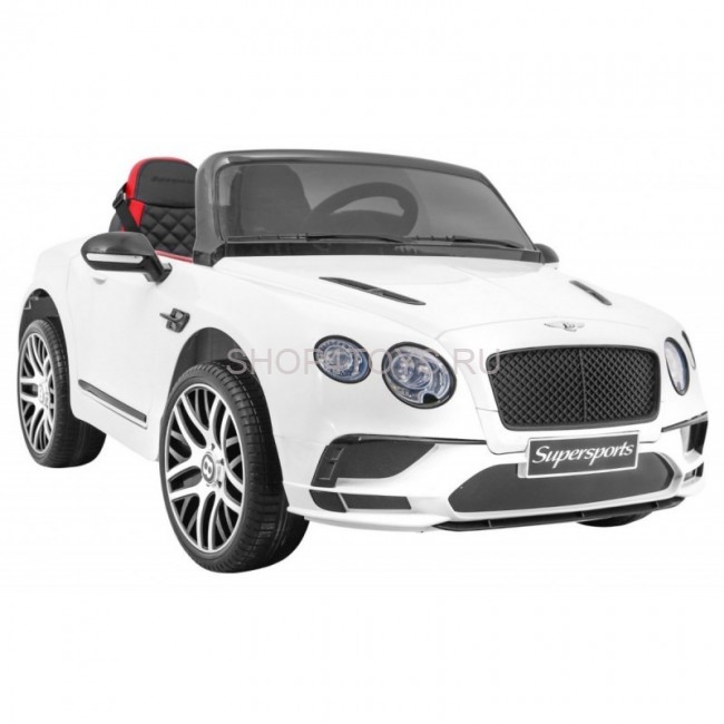 Электромобиль Bentley Continental Supersports White 12V - JE1155 Электромобиль Bentley Continental Supersports White 12V - JE1155