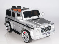 Радиоуправляемый детский электромобиль Mercedes Benz G55 Silver 12V 2.4G - DMD-178-S