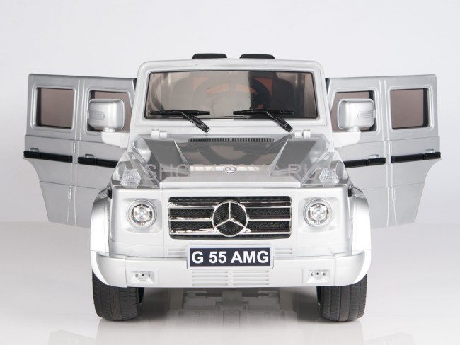 Радиоуправляемый детский электромобиль Mercedes Benz G55 Silver 12V 2.4G - DMD-178-S Радиоуправляемый детский электромобиль Mercedes Benz G55 Silver 12V 2.4G - DMD-178-S