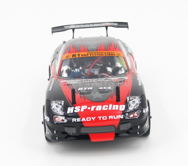 Радиоуправляемый автомобиль для дрифта HSP Flying Fish 2 - 1:16 4WD - 94163-16376 - 2.4G
