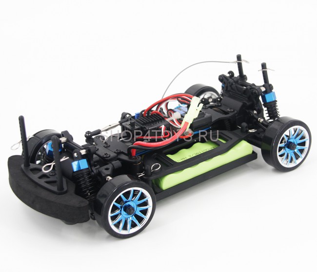 Радиоуправляемый автомобиль для дрифта HSP Flying Fish 2 - 1:16 4WD - 94163-16376 - 2.4G