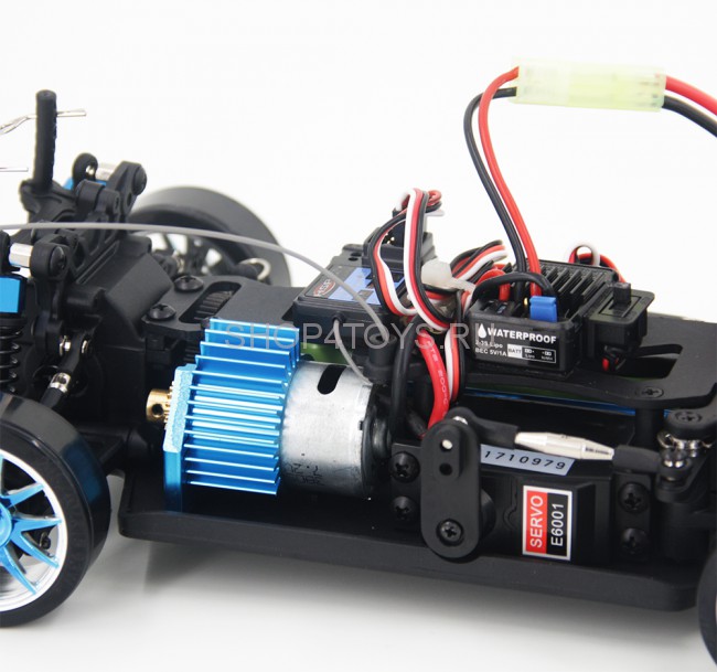 Радиоуправляемый автомобиль для дрифта HSP Flying Fish 2 - 1:16 4WD - 94163-16376 - 2.4G