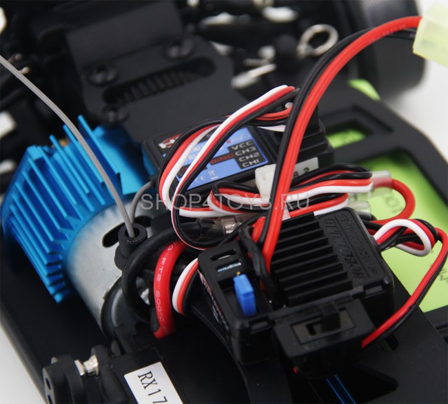 Радиоуправляемый автомобиль для дрифта HSP Flying Fish 2 - 1:16 4WD - 94163-16376 - 2.4G