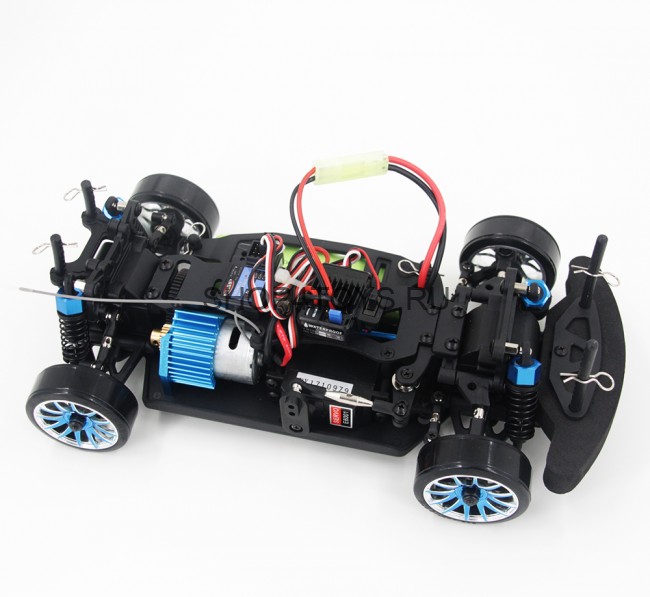 Радиоуправляемый автомобиль для дрифта HSP Flying Fish 2 - 1:16 4WD - 94163-16376 - 2.4G