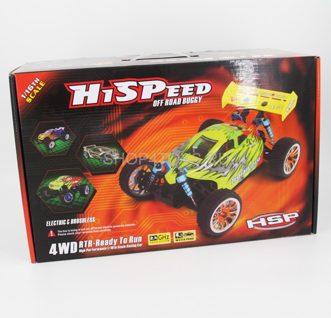 Радиоуправляемый автомобиль для дрифта HSP Flying Fish 2 - 1:16 4WD - 94163-16376 - 2.4G