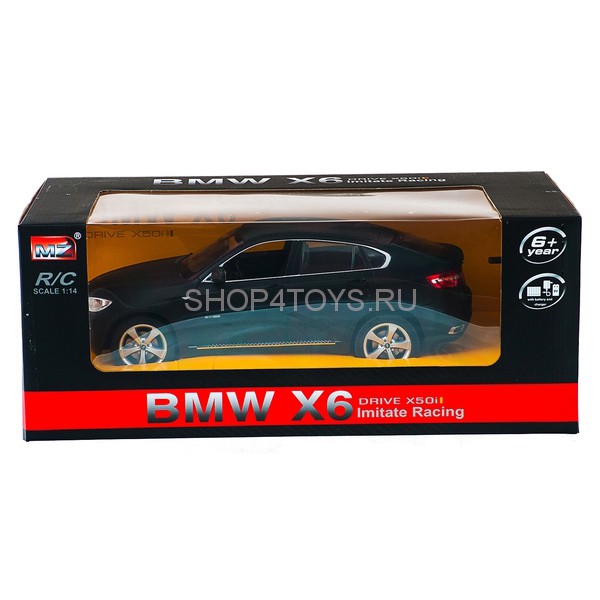 Радиоуправляемый автомобиль MZ BMW X6 Black 1:14 - 2016 Радиоуправляемый автомобиль MZ BMW X6 Black 1:14 - 2016