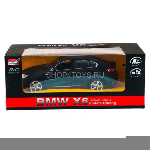 Радиоуправляемый автомобиль MZ BMW X6 Black 1:14 - 2016 Радиоуправляемый автомобиль MZ BMW X6 Black 1:14 - 2016
