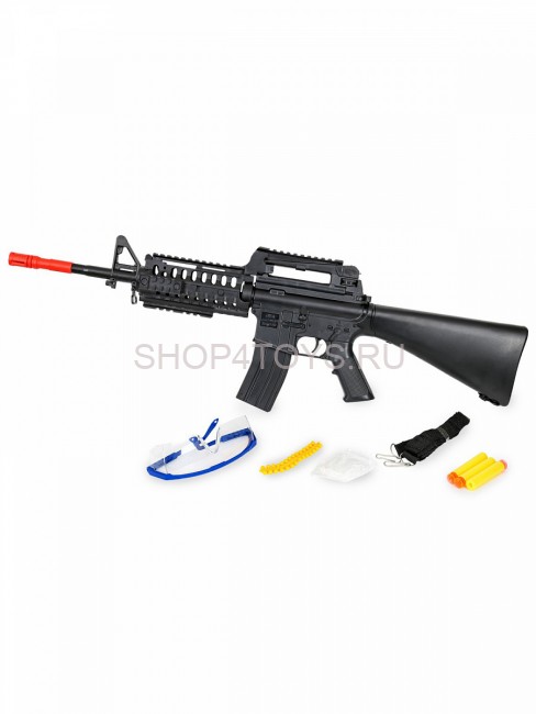 Механический автомат M16 на мягких пулях 4 вида - M16CA Механический автомат M16 на мягких пулях 4 вида - M16CA