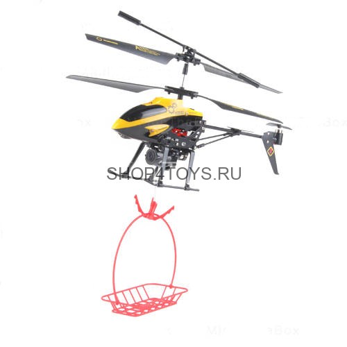 Радиоуправляемый вертолет WL toys с подъемным краном - V388 Радиоуправляемый вертолет WL toys с подъемным краном - V388