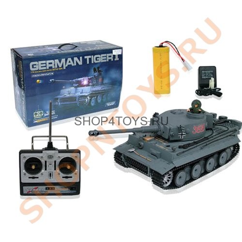 Радиоуправляемый танк Heng Long German Tiger 1:16 - 3818 Радиоуправляемый танк Heng Long German Tiger 1:16 - 3818