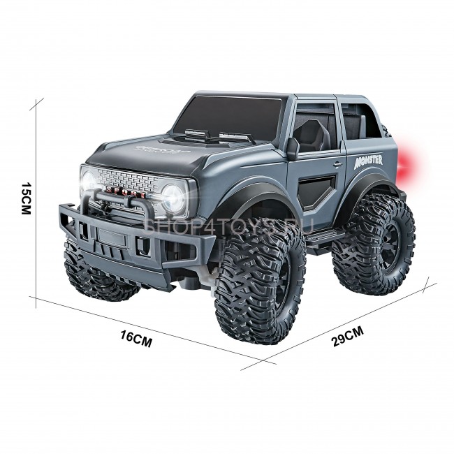 Радиоуправляемый серый джип 4WD 1:16 - 518-01-GREY Радиоуправляемый серый джип 4WD 1:16 - 518-01-GREY