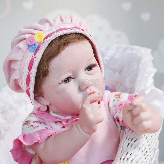 Реборн силиконовая Кирочка