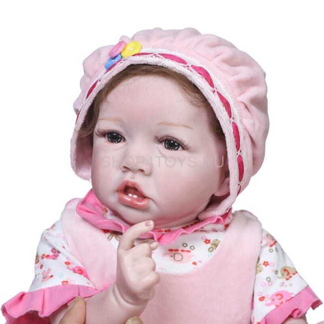 Реборн силиконовая Кирочка