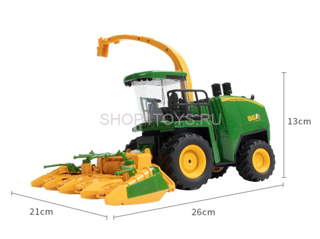 Радиоуправляемый кормоуборочный комбайн Huina / KoroDy (свет, пар, акб) - KD6602 Радиоуправляемый кормоуборочный комбайн Huina / KoroDy (свет, пар, акб) - KD6602