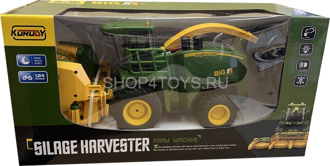 Радиоуправляемый кормоуборочный комбайн Huina / KoroDy (свет, пар, акб) - KD6602 Радиоуправляемый кормоуборочный комбайн Huina / KoroDy (свет, пар, акб) - KD6602